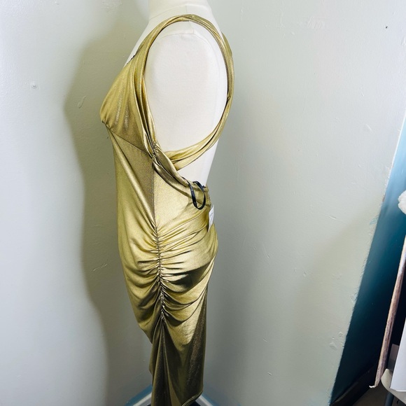 Gold dress size large - Picture 7 of 9